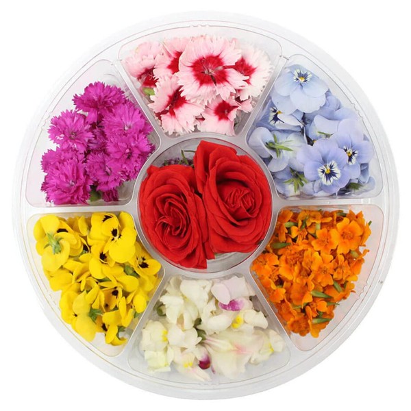 Flower Wheel 100gr | 7 Types of Edible Flowers
