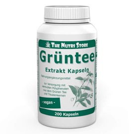 Green Tea Extract Vegan Capsules Pack of 200