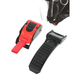 RACOONA Helmet Button Buckle,Motorcycle Helmet Quick Release Buckle Strap Locks,Car Accessories otorcycle Helmet Speed Clip Quick Release Chin Strap Button,Bike Helmet Clip Buckle,Fits for Any Helmet