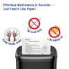 NCWANG 12PACK Paper Shredder Lubricant Sheets with Shredder Oil for