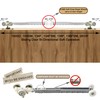4 Pack Bypass Door Soft Close/Open Hangers Fit Johnson Part