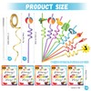 HealthSTEC 24 Sets Beach Theme Reusable Shape Straws End of