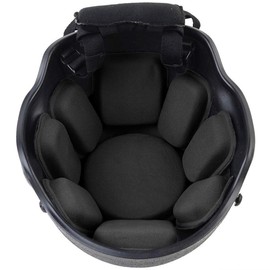 AOUTACC Universal Airsoft Helmet Pads, 19pcs/Set Helmet Replacement Foam Padding Kits Set Accessories Mats for Fast/Mich/ACH/USMC/PASGT Helmet (EVA Foam, Black)