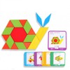 iLink Tangram Children's Geometric Shapes Wooden Puzzles - Montessori Toy