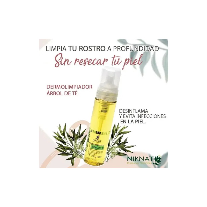 Tratamiento Antiacné Brotes Y Puntos Negros- Tea Tree -6pzs