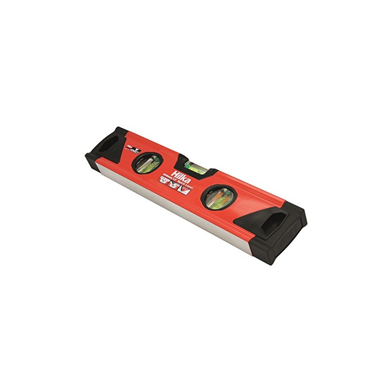Hilka 63505012 Spirit Level PC, Red, 12"
