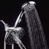Hydroluxe 30-Setting Ultra-Luxury 6 inch Rainfall Shower Head & Handheld