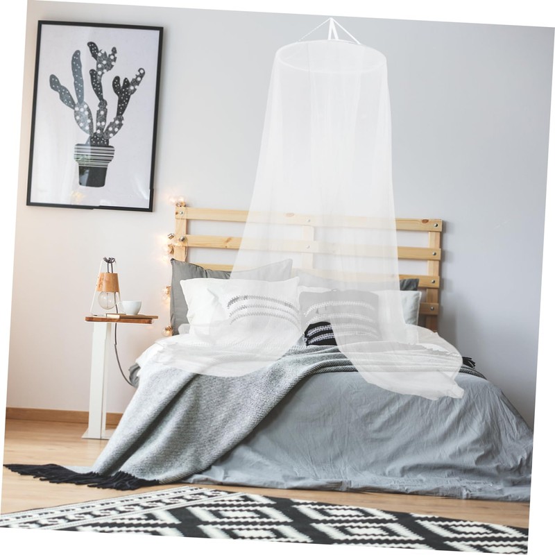 Ipetboom Princess Dome Canopy for Bed Soft Breathable Mosquito Net
