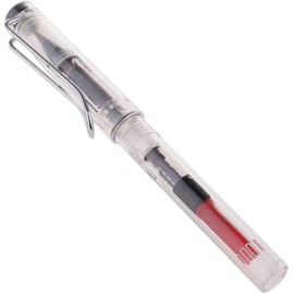 Zhhuoc Fountain Ink Brush Pen Refillable,Flexible Brush Tip for lettering, calligraphy, illustration, art, writing, sketching Chinese Japanese Sumi Calligraphy Painting Drawing Writing Signature