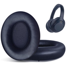 hopopower Replacement Ear Pads for Sony WH-1000XM4 (WH1000XM4) Over-Ear Headphones, Earpads Cushions with High-Density Noise Isolation Foam, Added Thickness