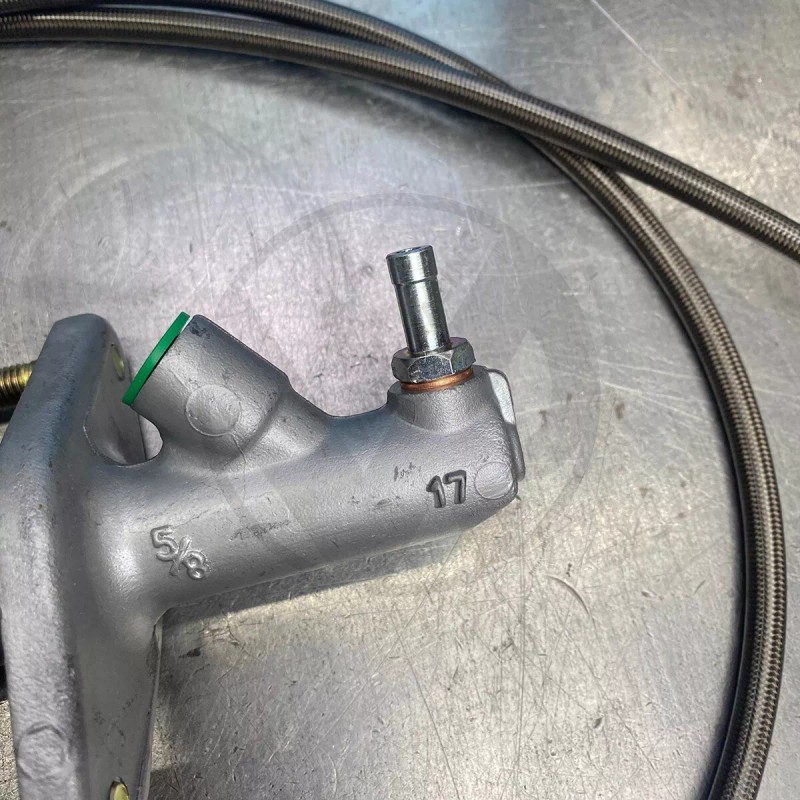 Exedy Clutch Master Cylinder & Silver Clutch Line Kit For