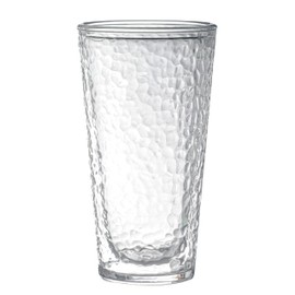 KLIFA- NICE- 20 ounce, Set of 4, Acrylic Iced Tea Cups, Large Drinking Glasses, BPA-Free, Stackable Plastic Drinkware, Dishwasher Safe Tumblers, Reusable Highball, Assorted