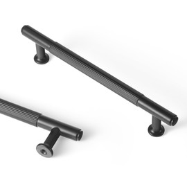 Goo-Ki 6 Pack Antqiue Brass Cabinet Pulls 5-1/16"(128mm) c-c Kitchen Hardware, Vintage Bronze Retro Brass Drawer Handles, Zinc Alloy Bar Pull Dresser Handle for Cupboard Wardrobe Bathroom