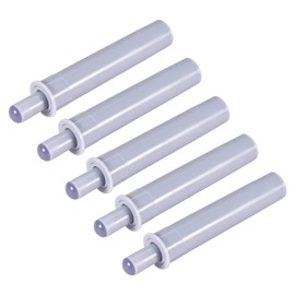 sourcing map Damper Buffers Soft Quiet Close for Cabinet Door Drawer Gray 5pcs