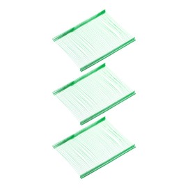 sourcing map 3000pcs Standard Tagging Gun Fasteners 75mm Tagging Barbs Pins PP Plastic Tag for Price Tagging Gun, Clothing Tags Gun Attachments for Garment Bag Fabric, Green