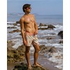 MaaMgic Men's Swimming Shorts Vintage Retro Board Shorts 4-Way Stretch