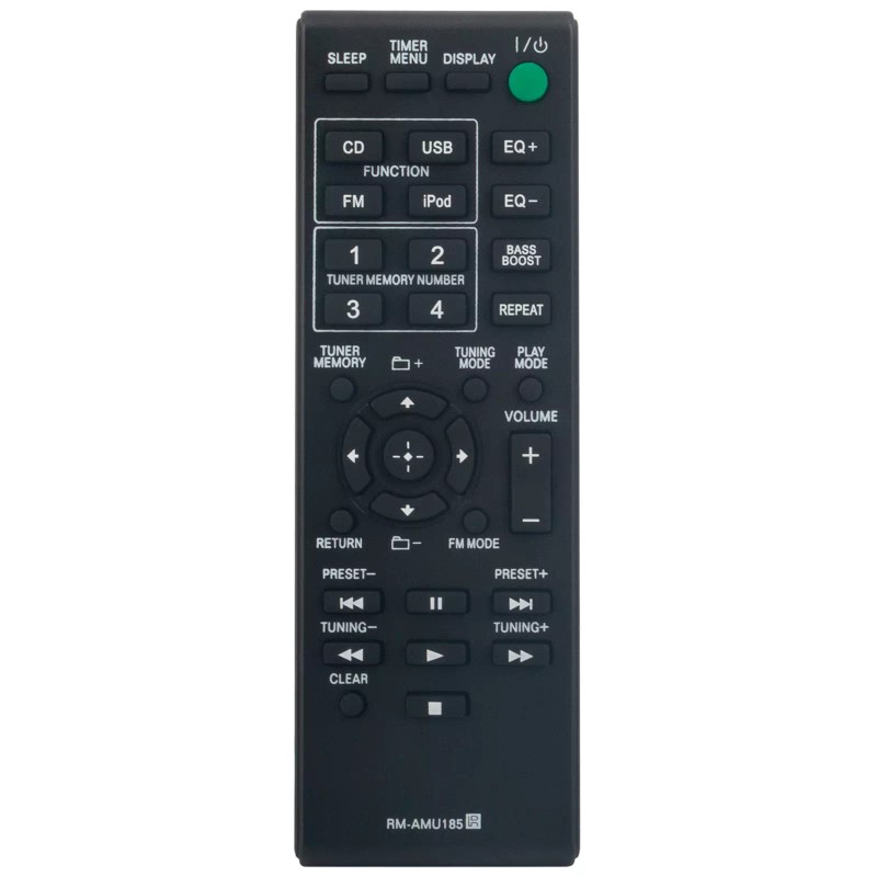Unbranded New RM-AMU185 Remote Control for Sony Home Audio System