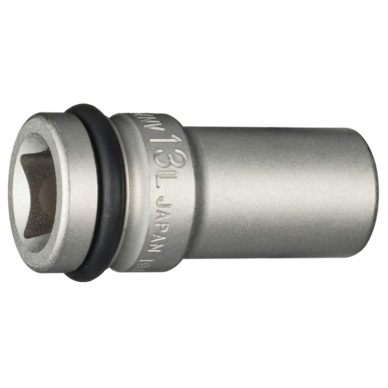 TONE HP4NV-13L Long Socket for Impacts, 0.5 inch (12.7 mm)