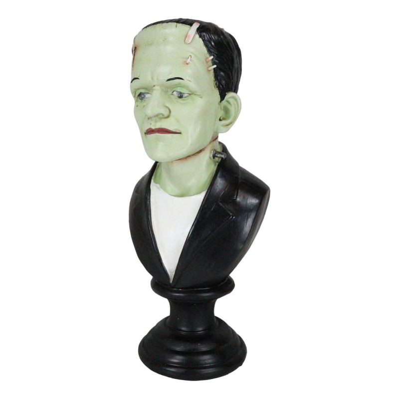 The Groom Mr Frankenstein Bust Figurine With Green Poison LED
