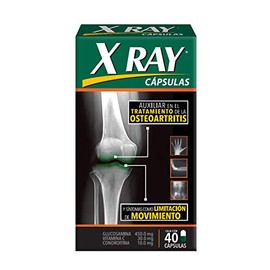X RAY Coadyuvante en el tratamiento de la osteoartritis, Libera tus articulaciones y ponte en movimiento gracias a su formulación con glucosamina (450