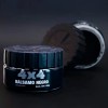 Cera Balsamo Barba Bigote Cubre Canas Color Negro 4x4 100grs