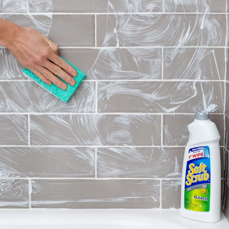 Soft Scrub Antibacterial Cleaner with Bleach Surface Cleanser, 36 Fl