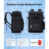 Insulated Cooler Backpack 30L - Leakproof & Lightweight, Keeps Ice
