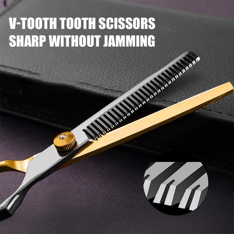 WHYCNJL 1 Piece Thinning Scissors, Hairdressing Scissors, Professional Hairdressing Scissors