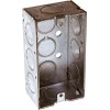 Raco New Work 11-1/2 cu in Rectangle Steel 1 gang Outlet Box Gray