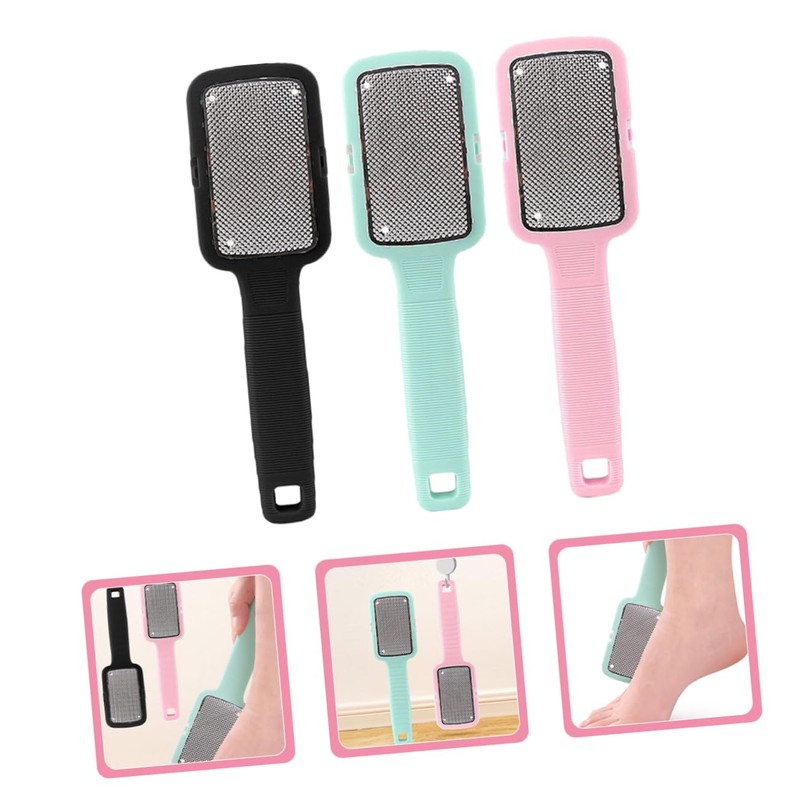 MERRYHAPY Calluses Remover Foot File 3pcs Tool Exfoliating Feet Grinder