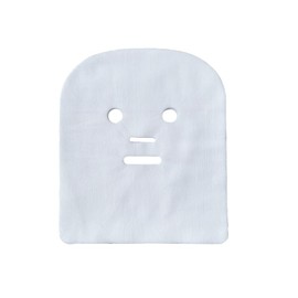 Yaphetss 100Pcs Gauze Mask Pre Cut Cotton Face Cover Soft Gauze Face Pads for Women Girls Skin Face Care Spas Beauty Salon DIY, 25 x 30 cm, White