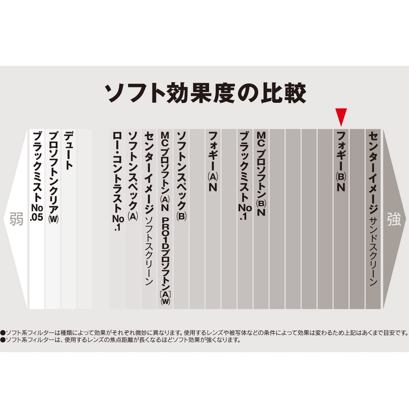Kenko レンズフィルター フォギー (B) N 49mm ソフト効果用 199435