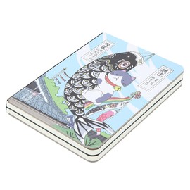 Cuadernos Cubierta de Pintura a Mano Cuaderno Diario Bloc de Notas Libro de Escritura Cuaderno de Bocetos para Oficina Escolar portada impresa de dibujos animados japoneses de (pancarta de pescado)