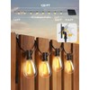 Tenmiro 120FT Solar Outdoor String Lights with Remote and 32+2