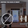 BangBoom 2 PCS 90 Degree Stainless Steel Barn Door Lock,