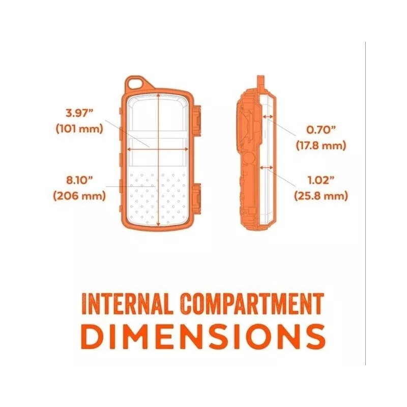 ECOXGEAR Floating Bluetooth Speaker with Waterproof Dry Storage (Gray)