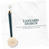 COLLBATH Dual-sided Soft Bristle Bath Brush with Handle Back Scrubber