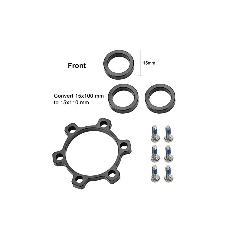 Vbestlife Front Rear Boost Hub Adapter, Alloy Bike Cycling Boost