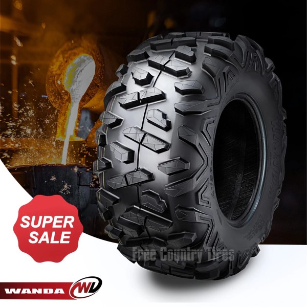 WANDA One WANDA UTV ATV Tire 26x10-12 26x10x12 6PR Bighorn