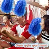 Faxco 12Pack Plastic Pom Poms Cheerleading Pom Poms Sports Dance