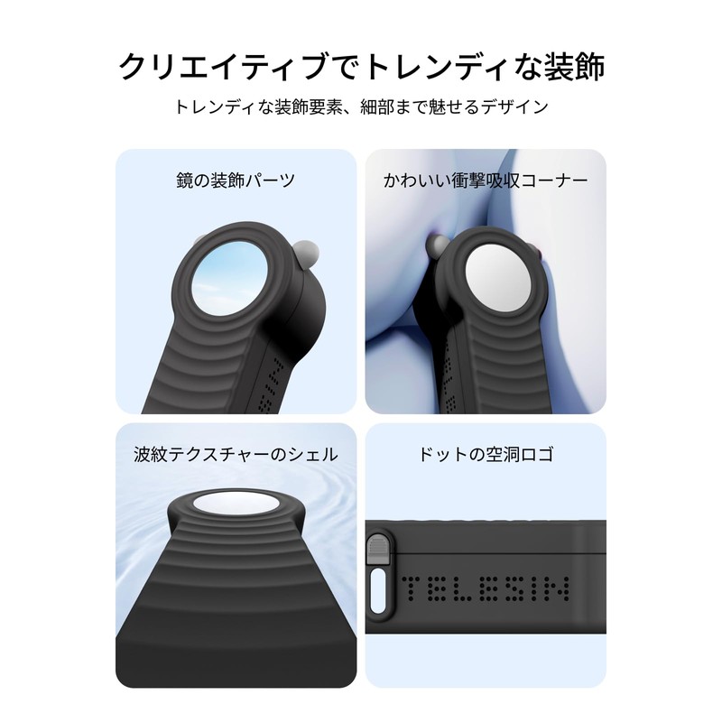 TELESIN DJI Osmo Pocket 4/3 Case Protective Cover Compatible with