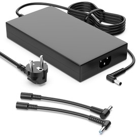 180W Power Supply Charger 19.5V 9.23A for MSI GF63 GF62 GF75 GF65 GF66 GF76 Thin Gaming Laptop Katana 17 15 B12UD B13UC Sword 17 17HX Alpha 17 15 BE55 A3DD GF76 Include 3 7.4 5.5/4.5 mm
