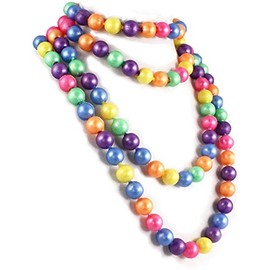 Rainbow Pop Beads - Fun 50s Retro Jewelry Crafting by Hey Viv !