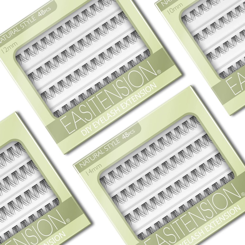 DIY Eyelash Extension, 3D Effect Glue Bonded Band Individual Lash