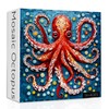 Mosaic Octopus Puzzles for Adults 1000 Pieces, Ocean Octopus Animals