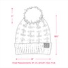 HATSANDSCARF Unisex Slouchy Beanie with Pom – Soft Knit Winter
