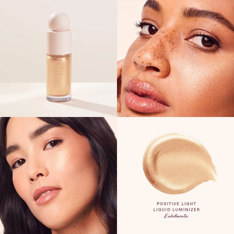 Iluminador Líquido Rare Beauty Positive Light Exhilarate Mini 2.5 Ml