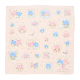 Sanrio 676918 Little Twin Stars Handkerchief (Frame Design)