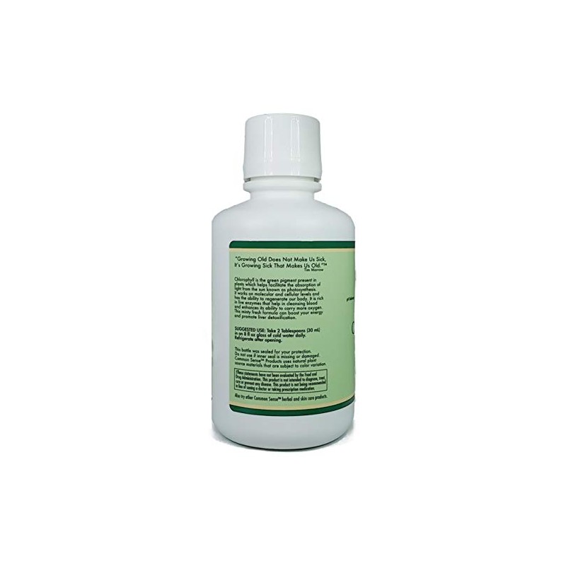 Liquid Chlorophyll 16oz. | Natural Mint Flavor | Immune Health