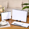 Gersoniel 4 Pcs Sublimation Blank Slate Rock Rectangular Custom Stone